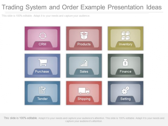 Examples of trading systems