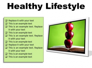 Healthy Lifestyle Food PowerPoint Presentation Slides F - PowerPoint ...