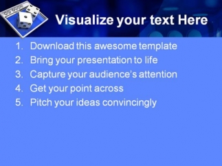 Free powerpoint templates gambling