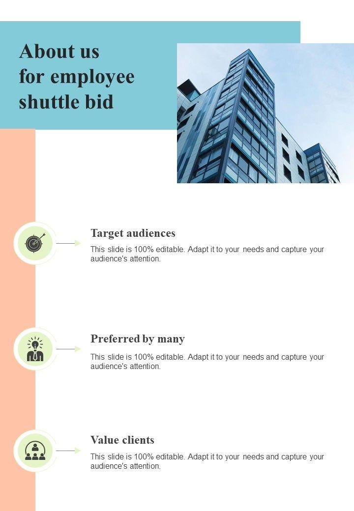 About_Us_For_Employee_Shuttle_Bid_Preferred_by_many_One_Pager_Sample_Example_Document_Slide_1.jpg