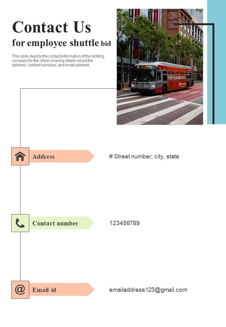 Contact_Us_For_Employee_Shuttle_Bid_One_Pager_Sample_Example_Document_Slide_1.jpg