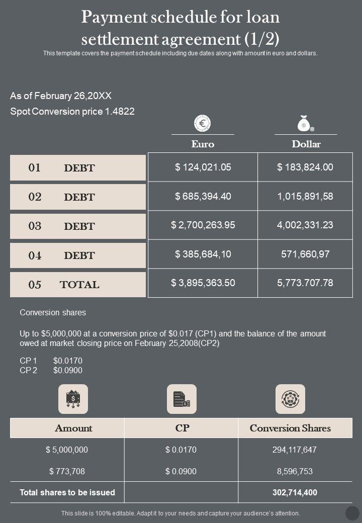 Payment_Schedule_For_Loan_Settlement_Agreement_One_Pager_Sample_Example_Document_Slide_1.jpg