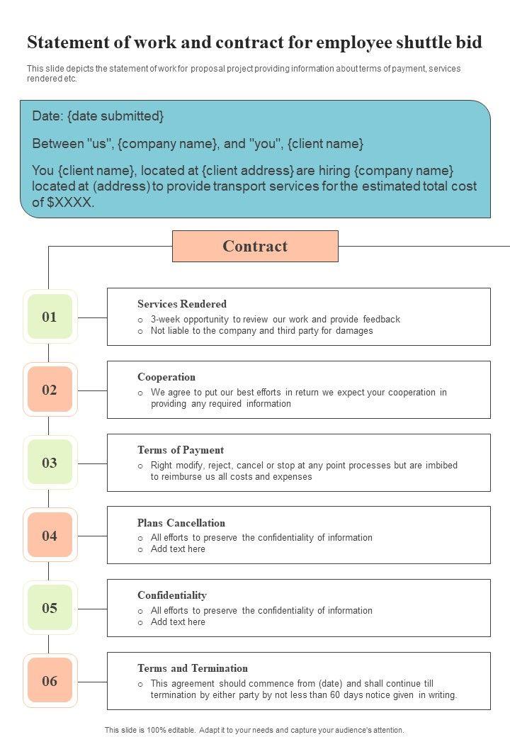 Statement_Of_Work_And_Contract_For_Employee_Shuttle_Bid_One_Pager_Sample_Example_Document_Slide_1.jpg