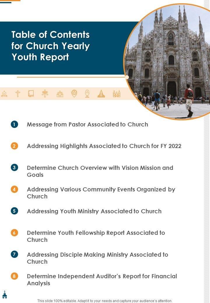 Table_Of_Contents_For_Church_Yearly_Youth_Report_One_Pager_Documents_Slide_1.jpg