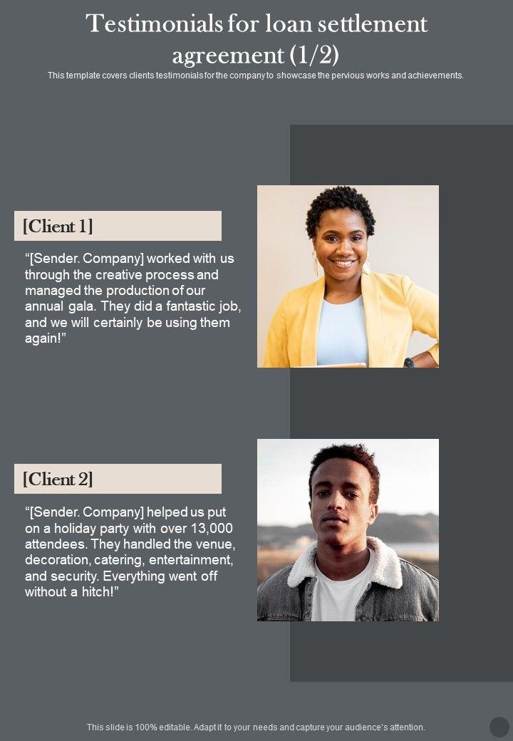 Testimonials_For_Loan_Settlement_Agreement_One_Pager_Sample_Example_Document_Slide_1.jpg