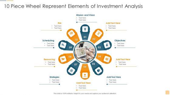 10_Piece_Wheel_Represent_Elements_Of_Investment_Analysis_Ppt_Infographics_Show_PDF_Slide_1.jpg