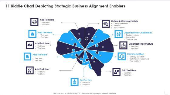 11_Riddle_Chart_Depicting_Strategic_Business_Alignment_Enablers_Professional_PDF_Slide_1.jpg