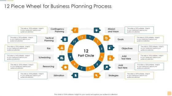 12_Piece_Wheel_For_Business_Planning_Process_Ppt_Gallery_Visuals_PDF_Slide_1.jpg