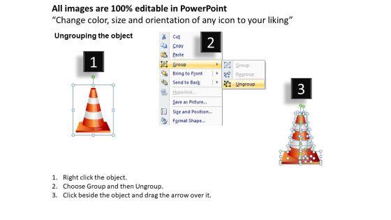 2013_To_2016_Pathway_Using_Road_Cones_PowerPoint_Templates_Ppt_Slides_Graphics_Slide_2.jpg