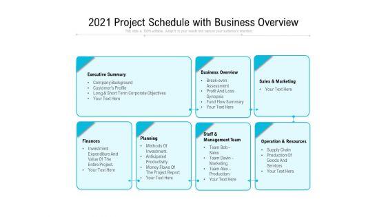2021_Project_Schedule_With_Business_Overview_Ppt_PowerPoint_Presentation_Show_PDF_Slide_1.jpg