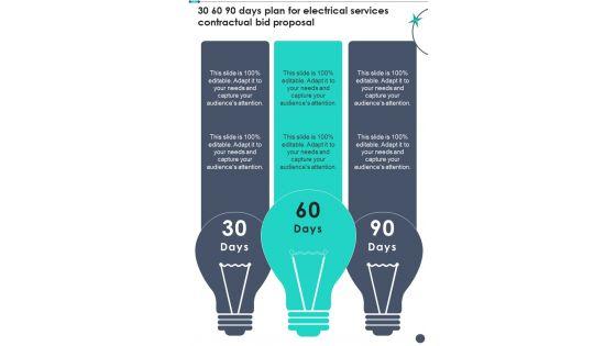 30_60_90_Days_Plan_For_Electrical_Services_Contractual_Bid_Proposal_One_Pager_Sample_Example_Document_Slide_1.jpg