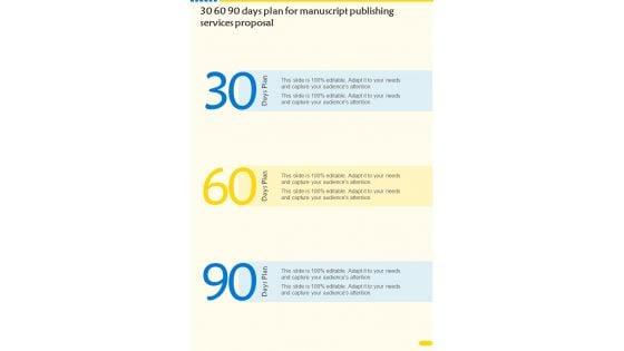 30_60_90_Days_Plan_For_Manuscript_Publishing_Services_Proposal_One_Pager_Sample_Example_Document_Slide_1.jpg