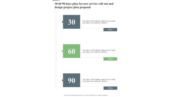 30_60_90_Days_Plan_For_New_Service_Roll_Out_And_Design_Project_Plan_Proposal_One_Pager_Sample_Example_Document_Slide_1.jpg