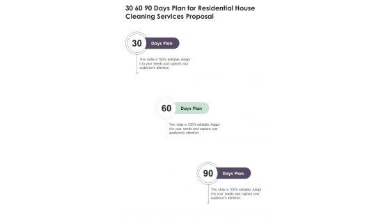 30_60_90_Days_Plan_For_Residential_House_Cleaning_Services_Proposal_One_Pager_Sample_Example_Document_Slide_1.jpg