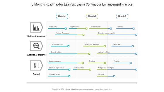 3_Months_Roadmap_For_Lean_Six_Sigma_Continuous_Enhancement_Practice_Information_Slide_1.jpg