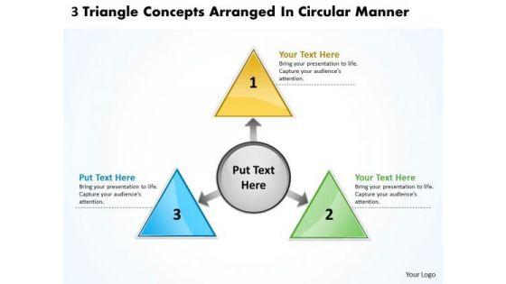 3 Triangle Concepts Arranged In Circular Manner Cycle Diagram PowerPoint Templates 3 Triangle Concepts Arranged In Circular Manner Cycle Diagram PowerPoint Templates