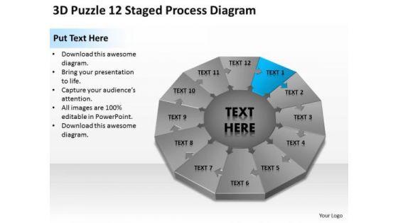 3d_puzzle_12_staged_process_diagram_ppt_pharmacy_business_plan_powerpoint_slides_1.jpg