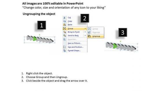 3d_uniform_flow_arrows_8_steps_creating_flowcharts_visio_powerpoint_slides_2.jpg