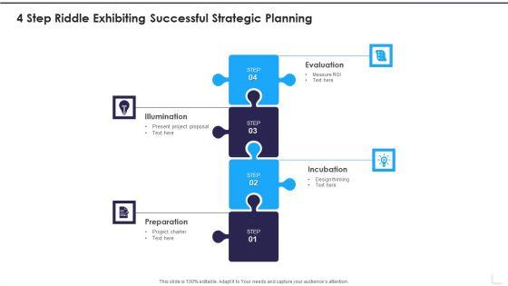 4_Step_Riddle_Exhibiting_Successful_Strategic_Planning_Formats_PDF_Slide_1.jpg