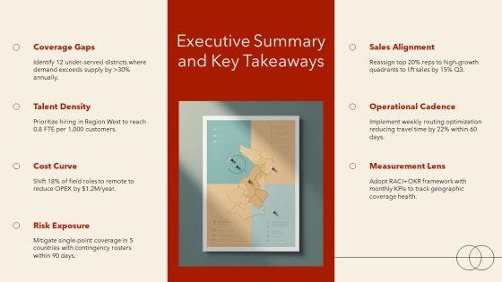 4 Box Grid Illustrating Employee For Geographic Coverage PPT Graphics VM