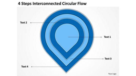 4_steps_interconnected_circular_flow_business_plans_how_to_write_powerpoint_templates_1.jpg