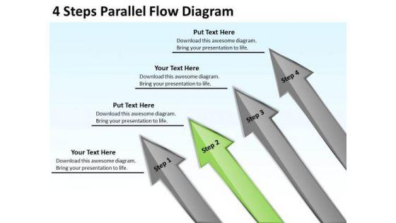 4_steps_parallel_flow_diagram_business_contingency_plan_powerpoint_slides_1.jpg