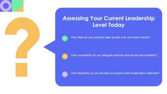 5 Levels Of Leadership PowerPoint PPT Graphics VM