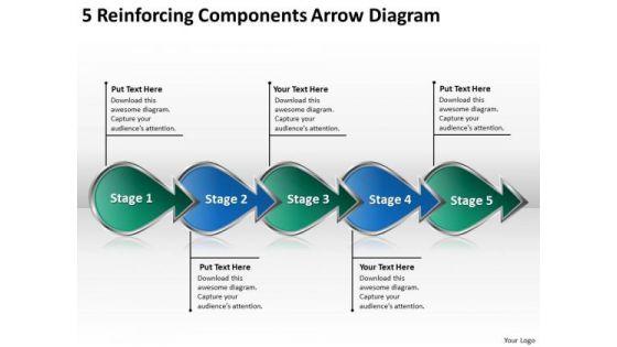 5_reinforcing_components_arrow_diagram_flowchart_powerpoint_freeware_templates_1.jpg