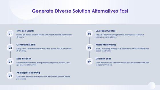 5 Step Rational Decision Making Model 02 PPT Information VM