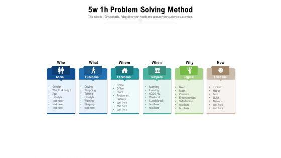5w_1h_Problem_Solving_Method_Ppt_PowerPoint_Presentation_Layouts_Samples_PDF_Slide_1.jpg