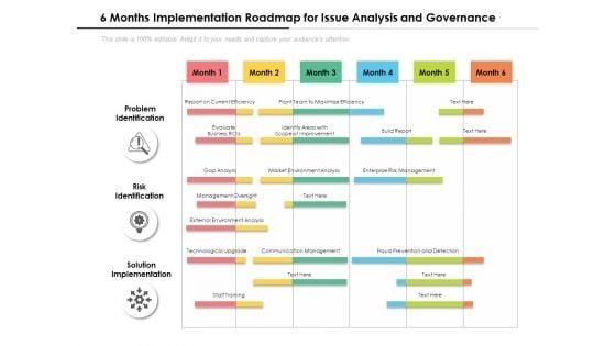 6_Months_Implementation_Roadmap_For_Issue_Analysis_And_Governance_Diagrams_Slide_1.jpg