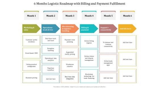 6_Months_Logistic_Roadmap_With_Billing_And_Payment_Fulfillment_Sample_Slide_1.jpg