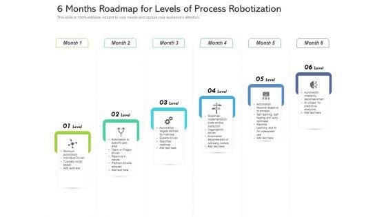 6_Months_Roadmap_For_Levels_Of_Process_Robotization_Icons_Slide_1.jpg