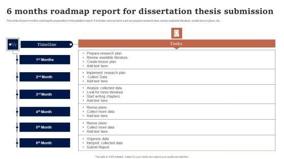 6_Months_Roadmap_Report_For_Dissertation_Thesis_Submission_Infographics_PDF_Slide_1.jpg