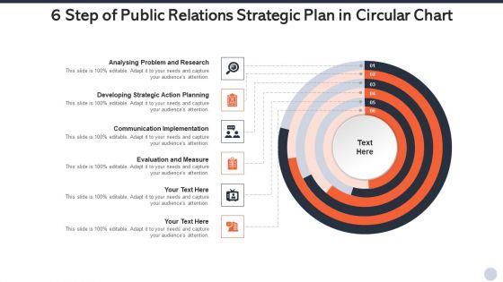 6 Step Of Public Relations Strategic Plan In Circular Chart Demonstration PDF 6_Step_Of_Public_Relations_Strategic_Plan_In_Circular_Chart_Demonstration_PDF_Slide_1.jpg