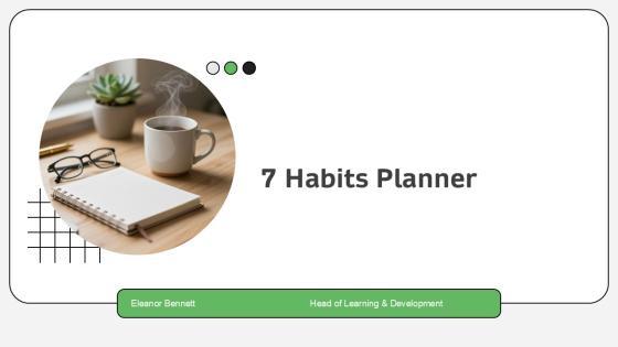 7 Habits Planner PPT Information VM