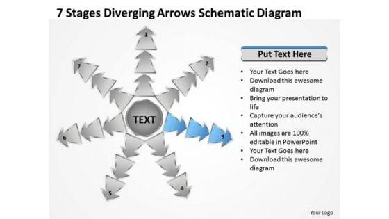 7_stages_diverging_arrows_schematic_diagram_ppt_charts_and_networks_powerpoint_slide_1.jpg