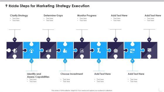 9_Riddle_Steps_For_Marketing_Strategy_Execution_Guidelines_PDF_Slide_1.jpg