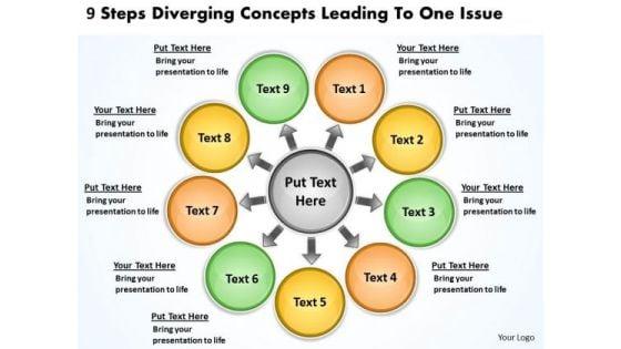 9_steps_diverging_concepts_leading_to_one_issue_circular_flow_network_powerpoint_slides_1.jpg