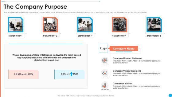 AI_Investor_Financing_Pitch_Deck_The_Company_Purpose_Ppt_Ideas_Display_PDF_Slide_1.jpg
