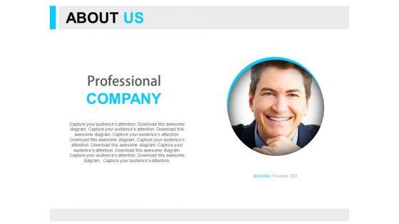 About Us Company Profile With Image Powerpoint Slides About Us Company Profile With Image Powerpoint Slides