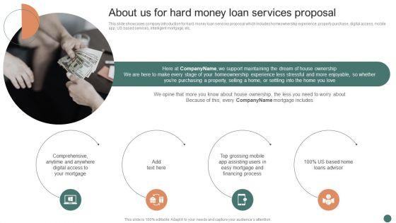 About_Us_For_Hard_Money_Loan_Services_Proposal_Ppt_Model_Infographics_PDF_Slide_1.jpg
