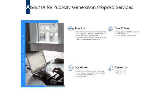 About_Us_For_Publicity_Generation_Proposal_Services_Ppt_PowerPoint_Presentation_Model_Files_Slide_1.jpg