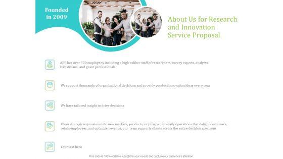 About_Us_For_Research_And_Innovation_Service_Proposal_Ppt_PowerPoint_Presentation_Portfolio_Inspiration_PDF_Slide_1.jpg