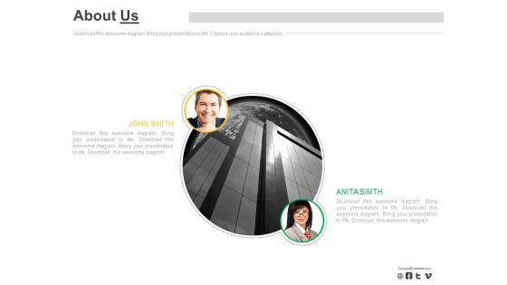 About Us Page For Company Profile Information Powerpoint Slides About Us Page For Company Profile Information Powerpoint Slides