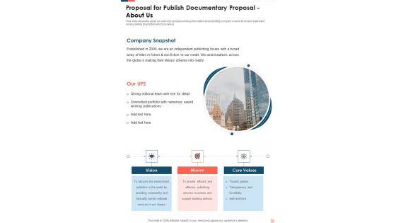 About_Us_Proposal_For_Publish_Documentary_Proposal_One_Pager_Sample_Example_Document_Slide_1.jpg