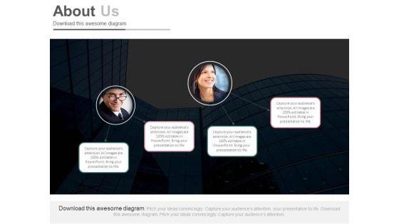 About Us Slide For Business Network Powerpoint Slides About Us Slide For Business Network Powerpoint Slides
