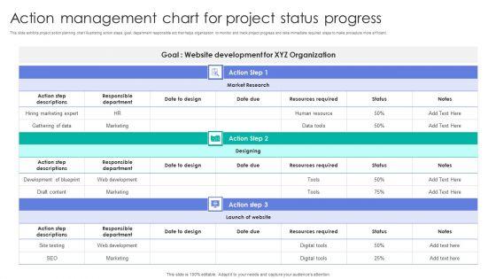 Action_Management_Chart_For_Project_Status_Progress_Background_PDF_Slide_1.jpg