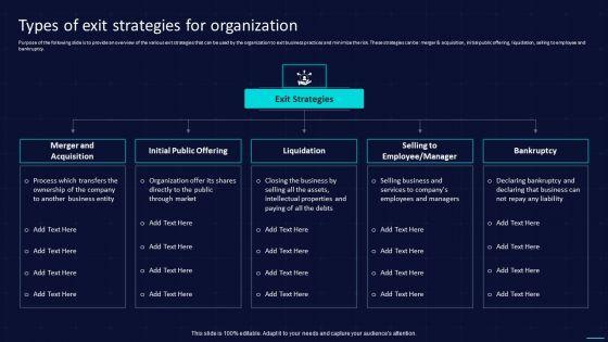 Action_Plan_To_Implement_Exit_Strategy_For_Investors_Types_Of_Exit_Strategies_For_Organization_Themes_PDF_Slide_1.jpg