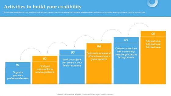 Activities_To_Build_Your_Credibility_Comprehensive_Personal_Brand_Building_Guide_For_Social_Media_Influencers_Slides_PDF_Slide_1.jpg